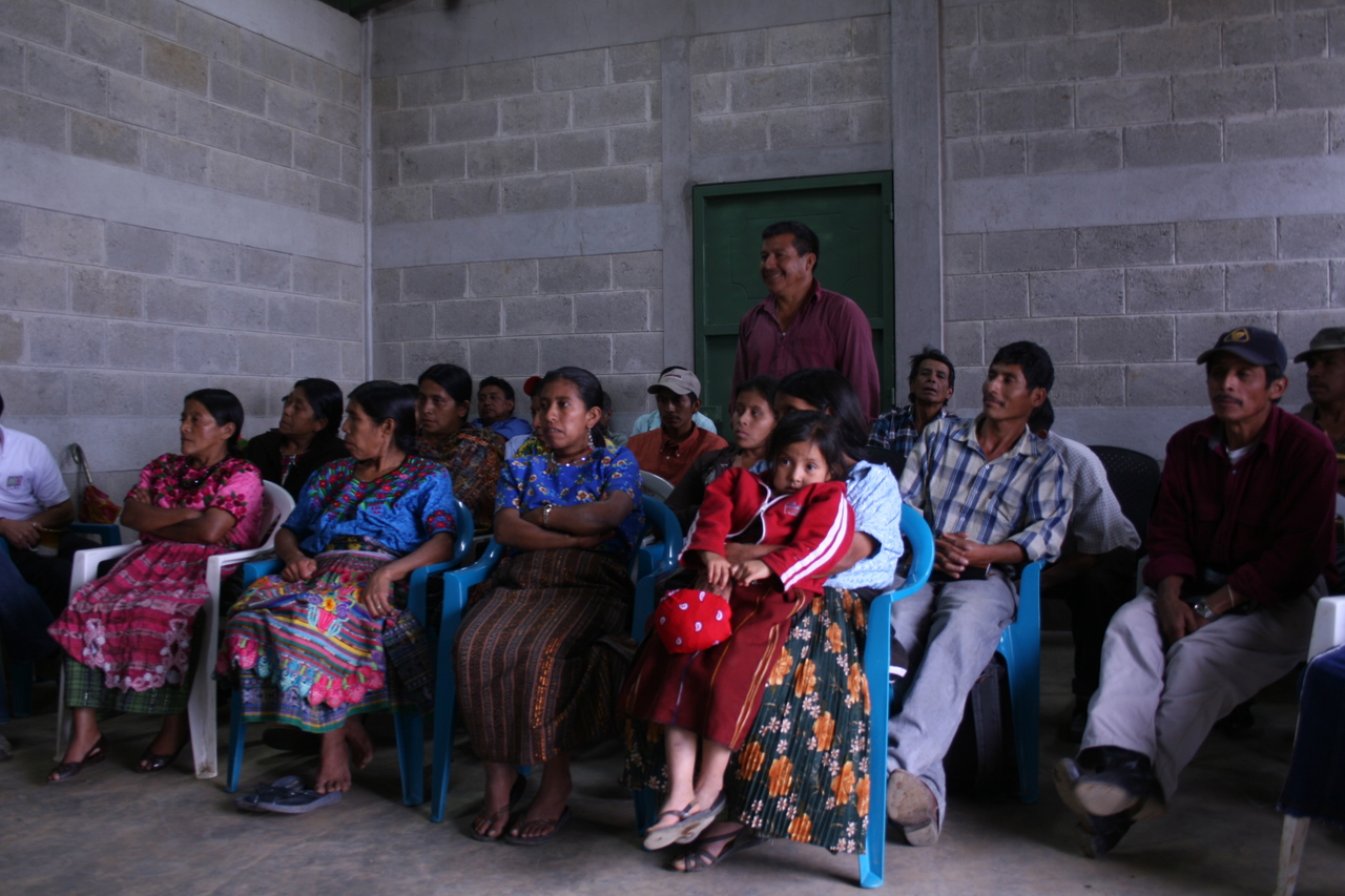 Meeting at Coffee Cooperative